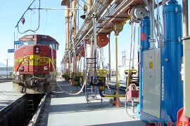 Le valvole a manicotto viaggiano anche o bordo dei treni 5.	Industria dei materiali da costruzione e dei materiali alla rinfusa